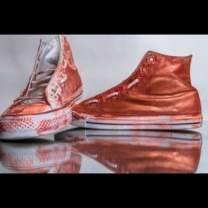 Pink Copper Converse
